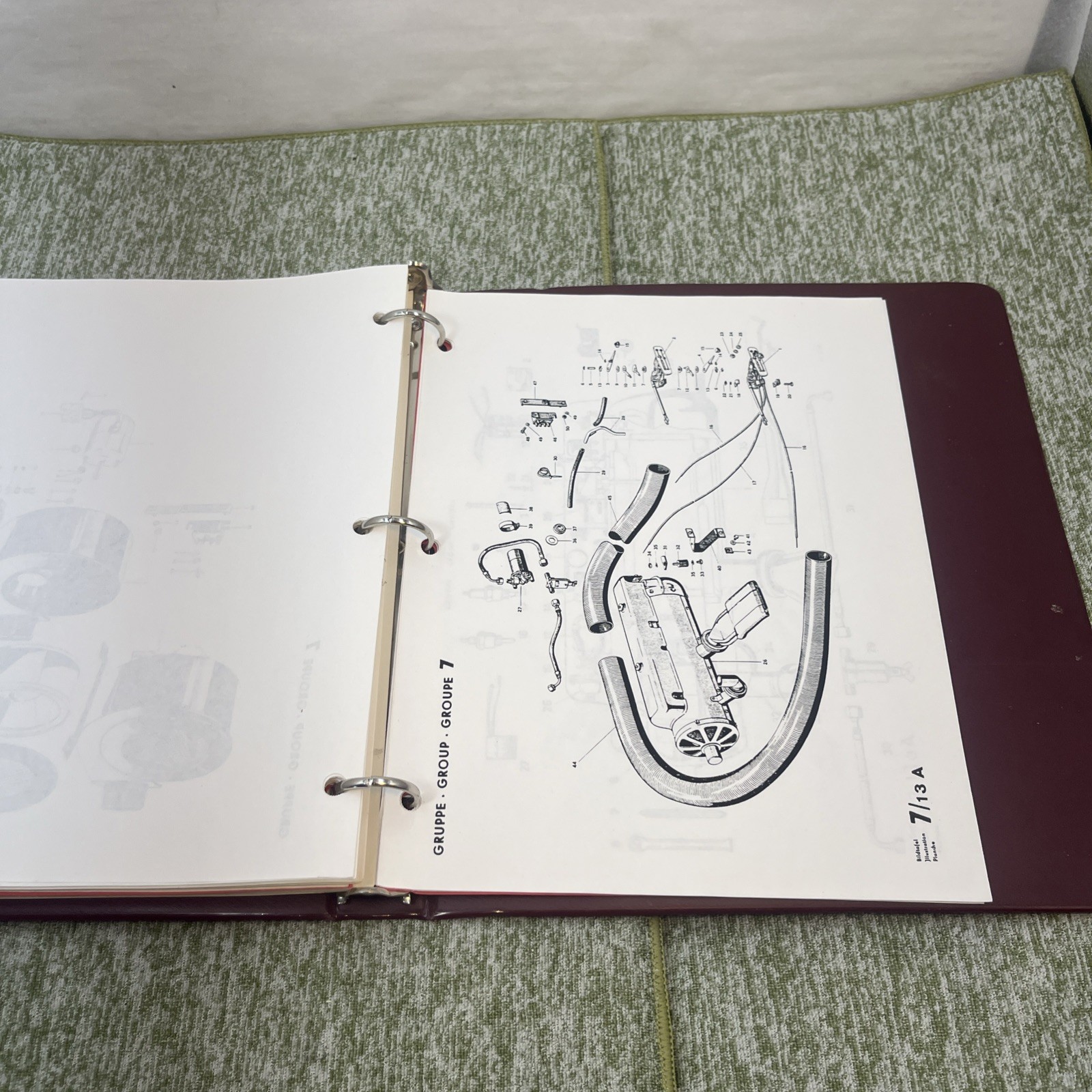 Porsche Exploded View Part Diagrams 356 B DerWhite Productions Phoenix Arizona