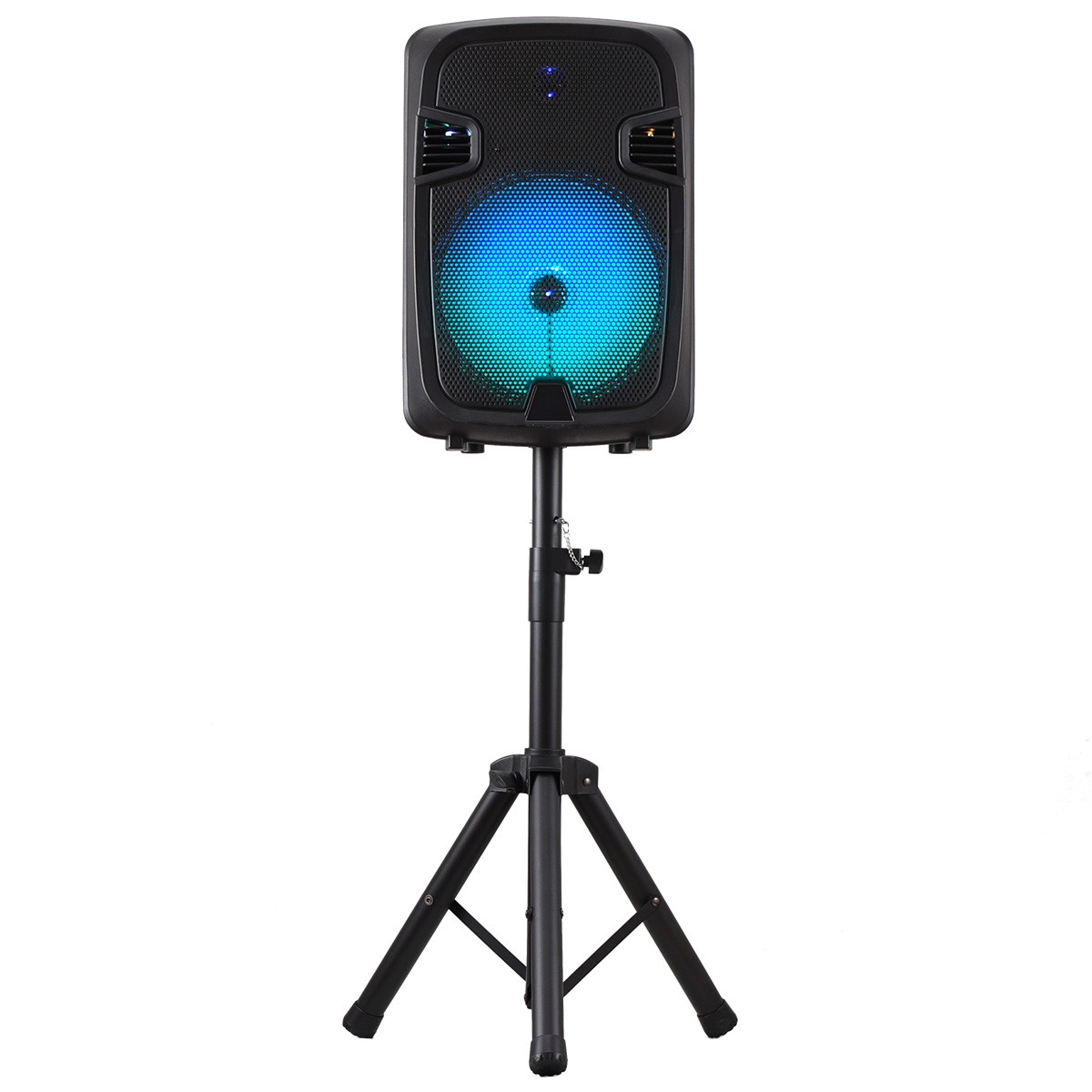 12'' 10000W Loud Large Party Speaker Bluetooth Heavy Bass Sound Party & Micphone