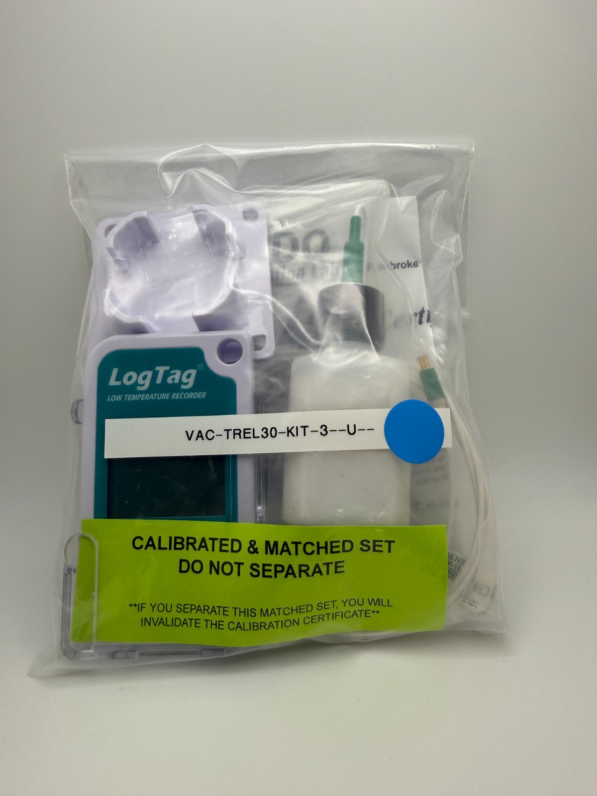 LogTag TREL30-16R Ultra-Low Temperature Vaccine Monitoring Kit *OPEN BOX*