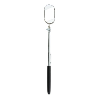 Inspection Mirror, Oval, 1 in x 2 in, 8-1/2 in Length Ullman B2 32513100052