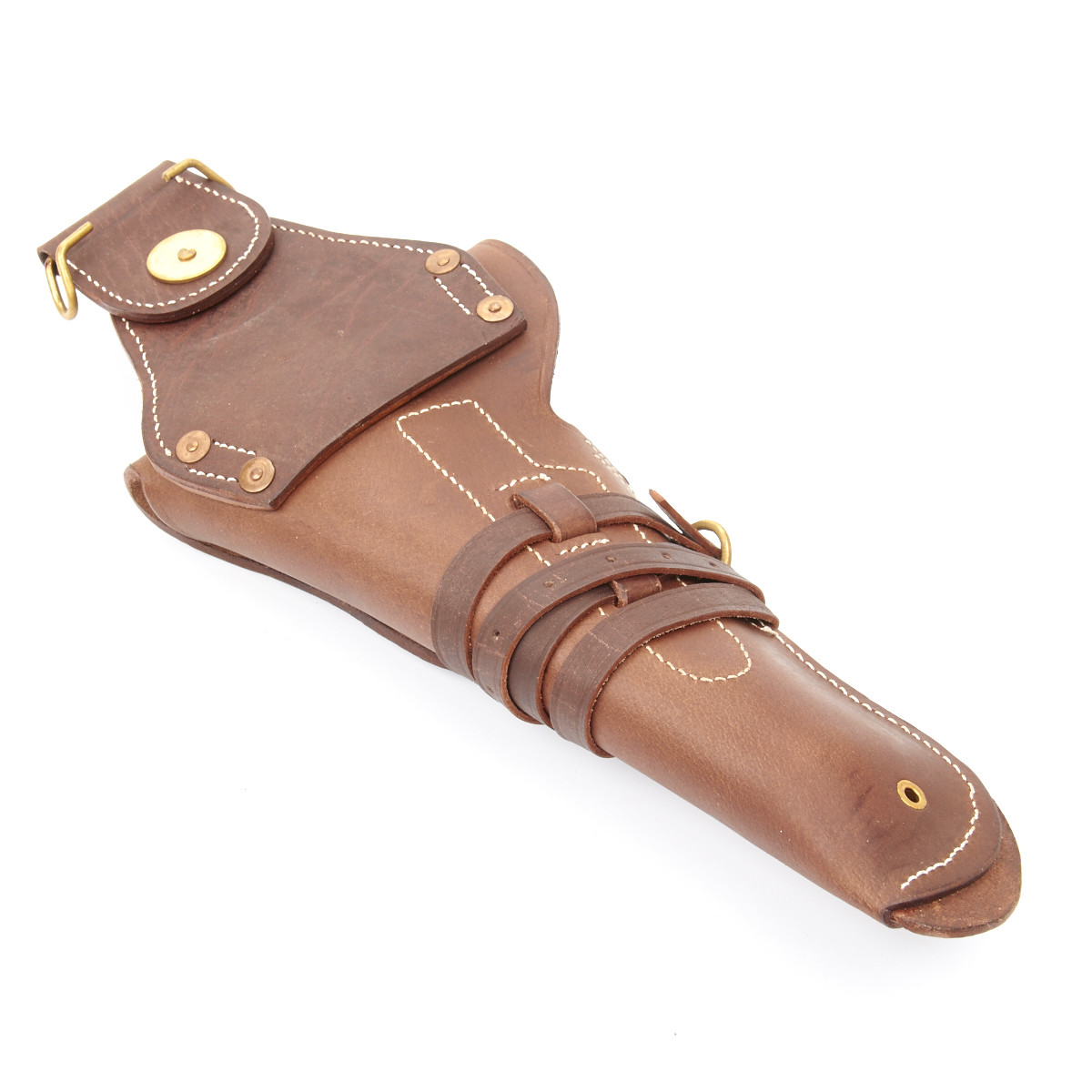 US WWI WW2 M1912 Colt 1911 .45 Holster Embossed US