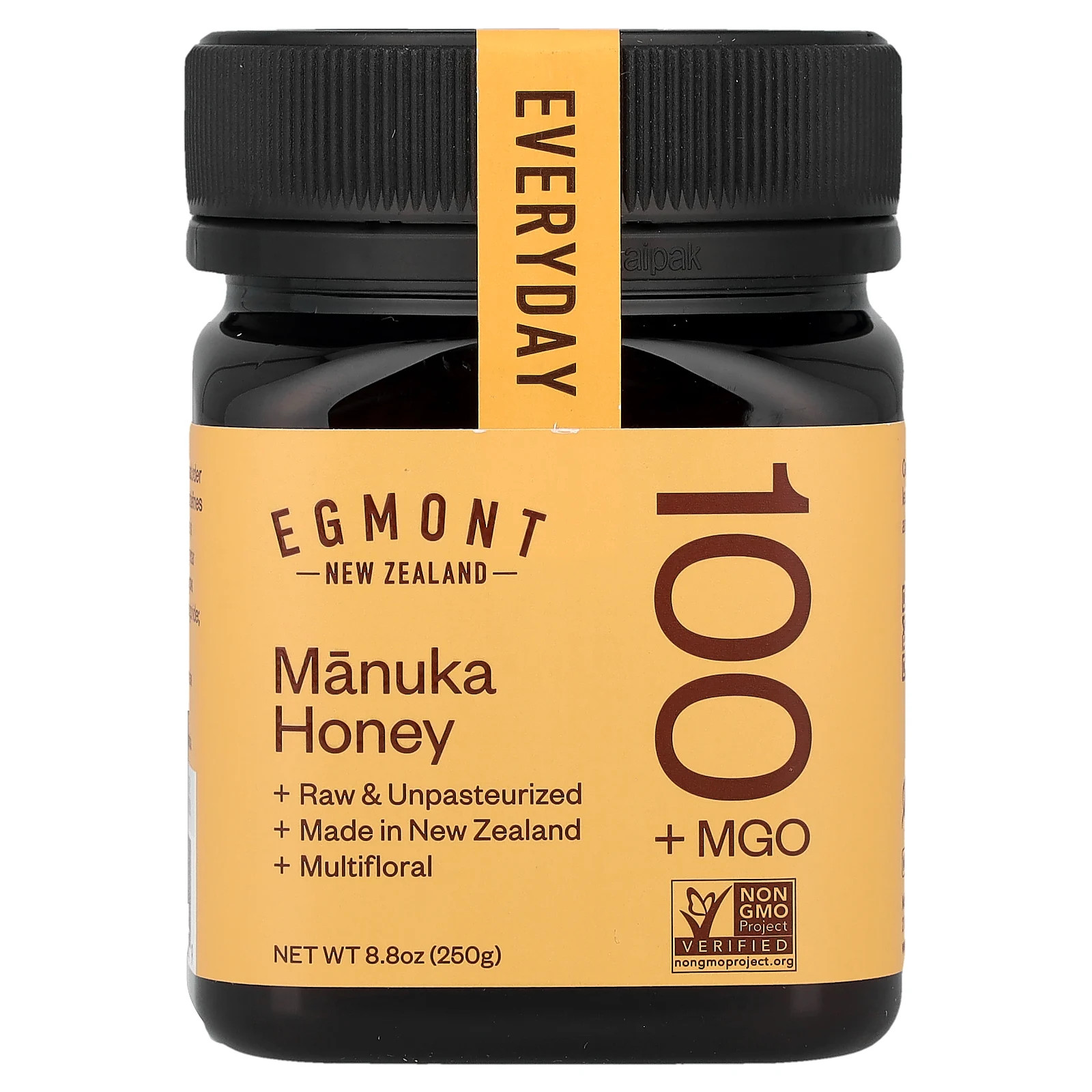 Manuka Honey, Raw & Unpasteurized, MGO 100+, 8.8 oz (250 g)