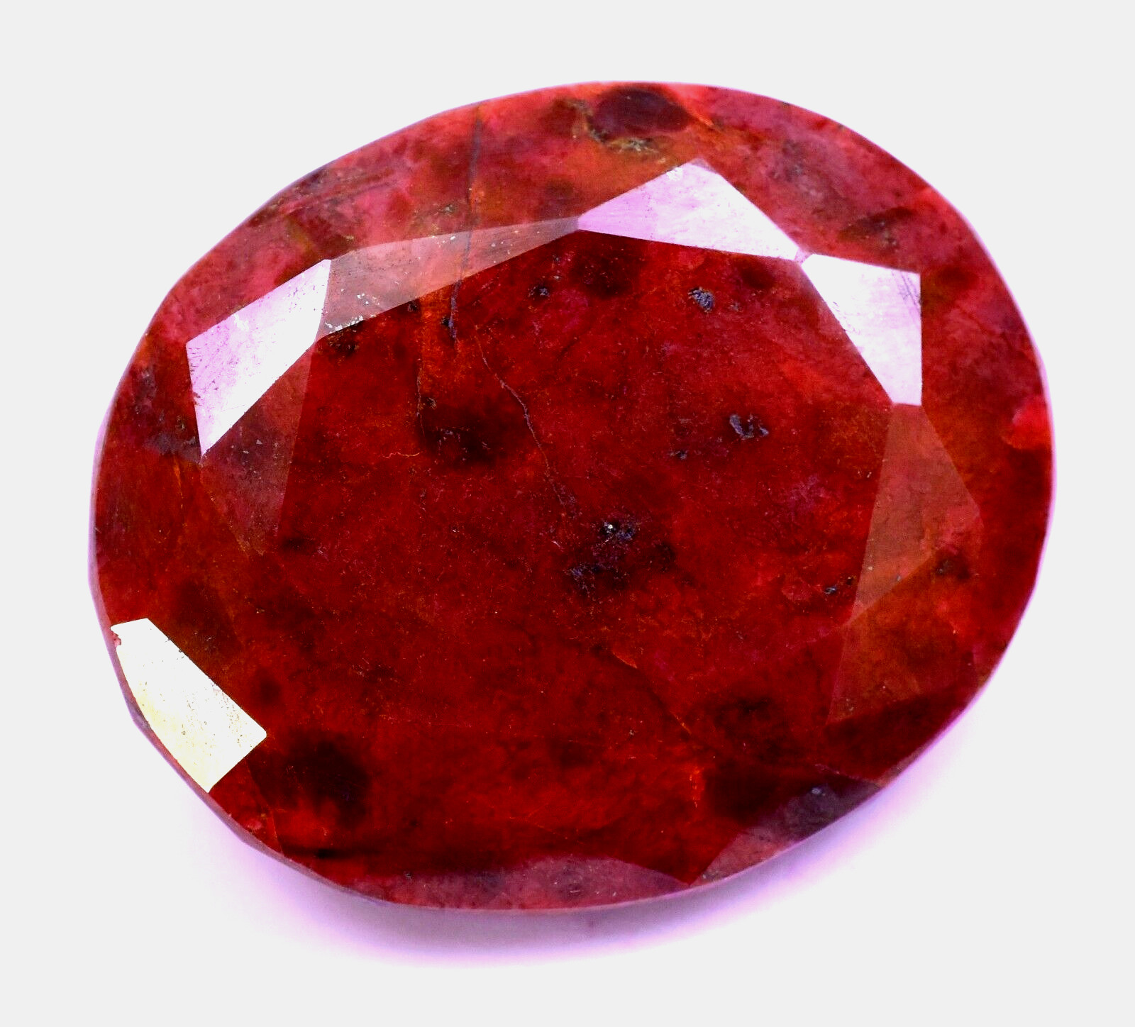 RARE 400.70 Ct Natural HUGE Red Ruby Museum Grade Certified Oval Loose Gemstone
