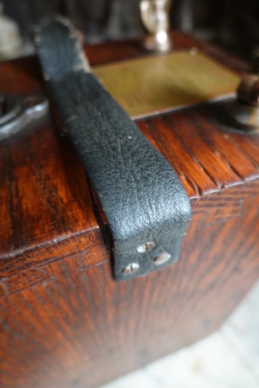 Antique "HERCULES" 30 CAP BLASTING MACHINE Dynamite Detonator Plunger Box