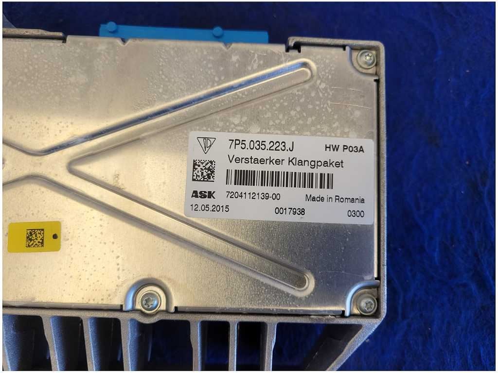 2016 Porsche Cayenne Diesel Amp Amplifier Audio Equipment 2579