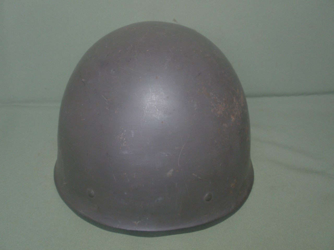 M-37 Sweden army helmet. Size 57-61. Liner & chinstrap.