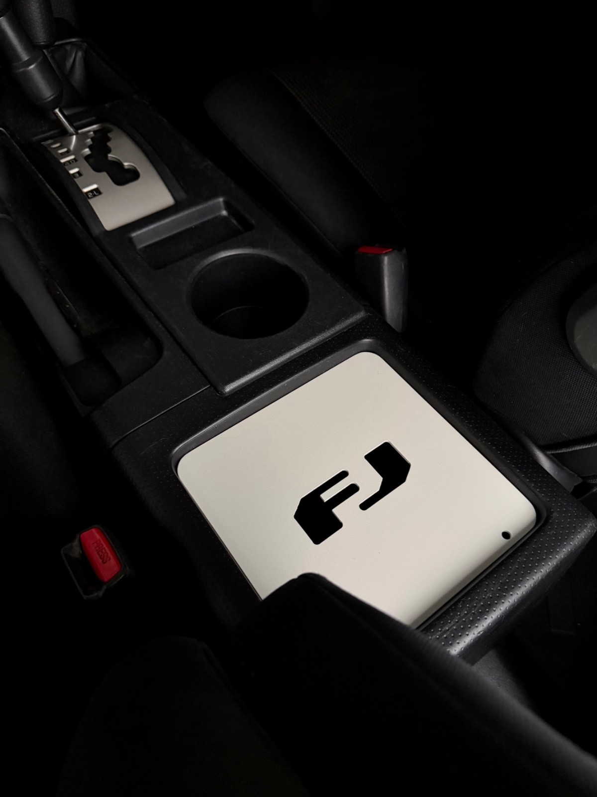 VM Alloy Center Console Cover Lid For 2007+ Toyota FJ Cruiser