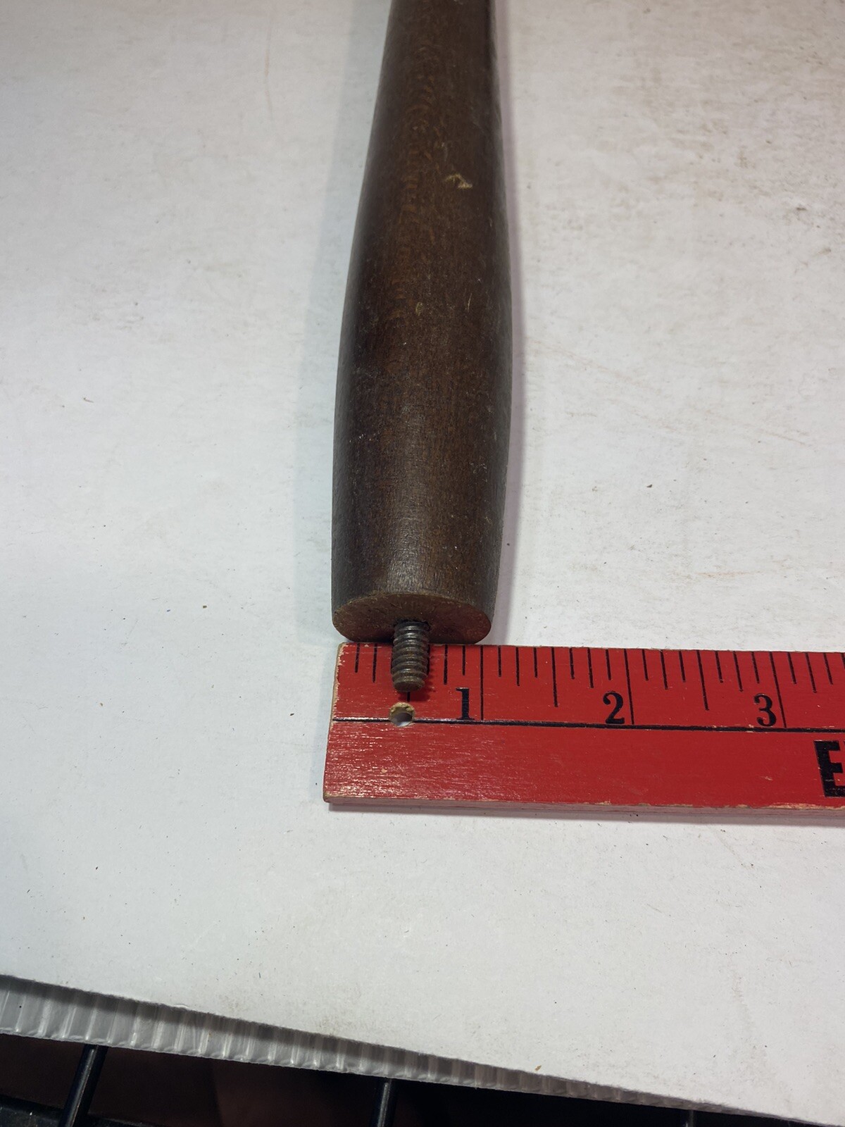 Vintage Set Of 4 Mid Century MCM 14” Wood Furniture Legs