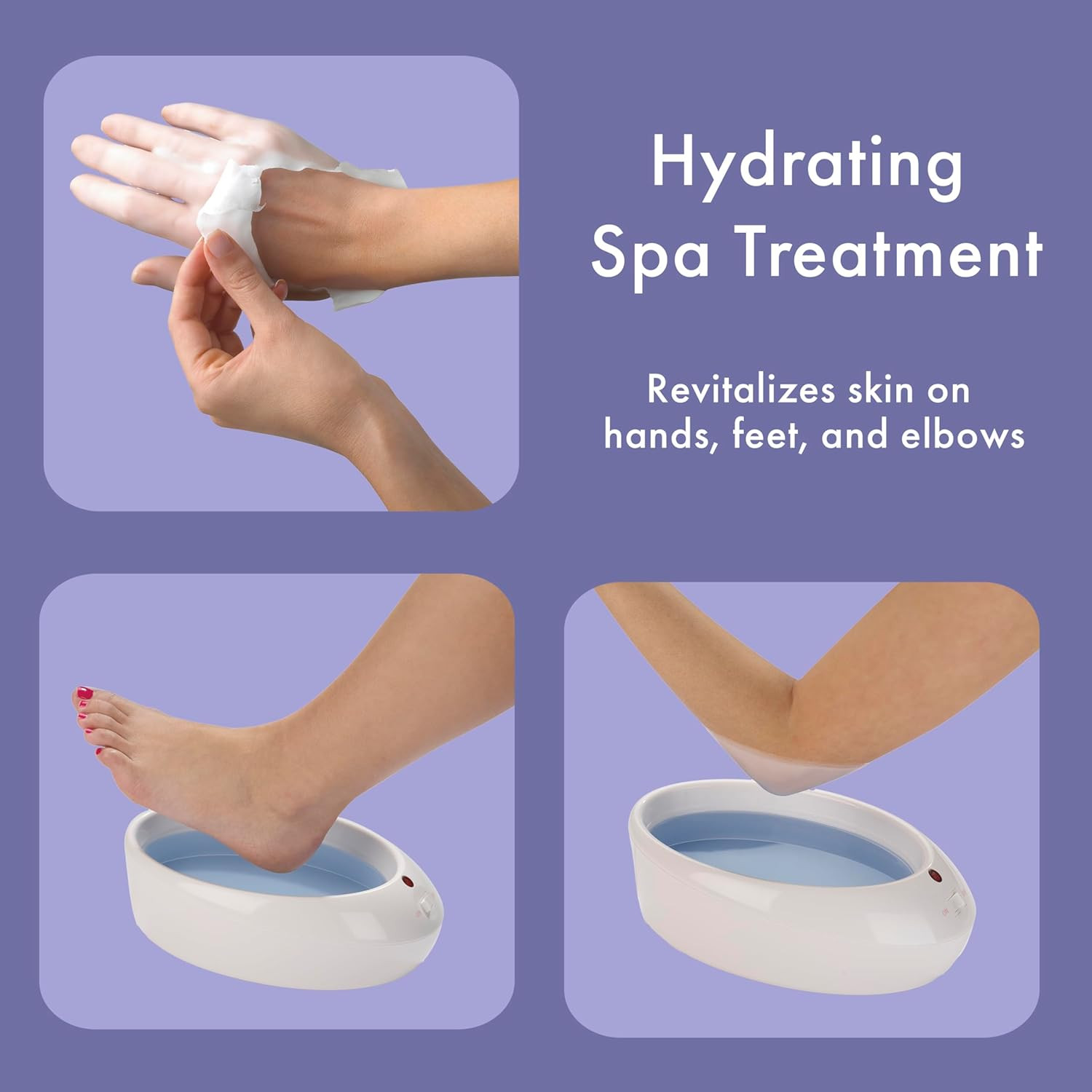 True Glow by Paraffin Wax Machine for Hand and Feet - Paraffin Bath for Hands -