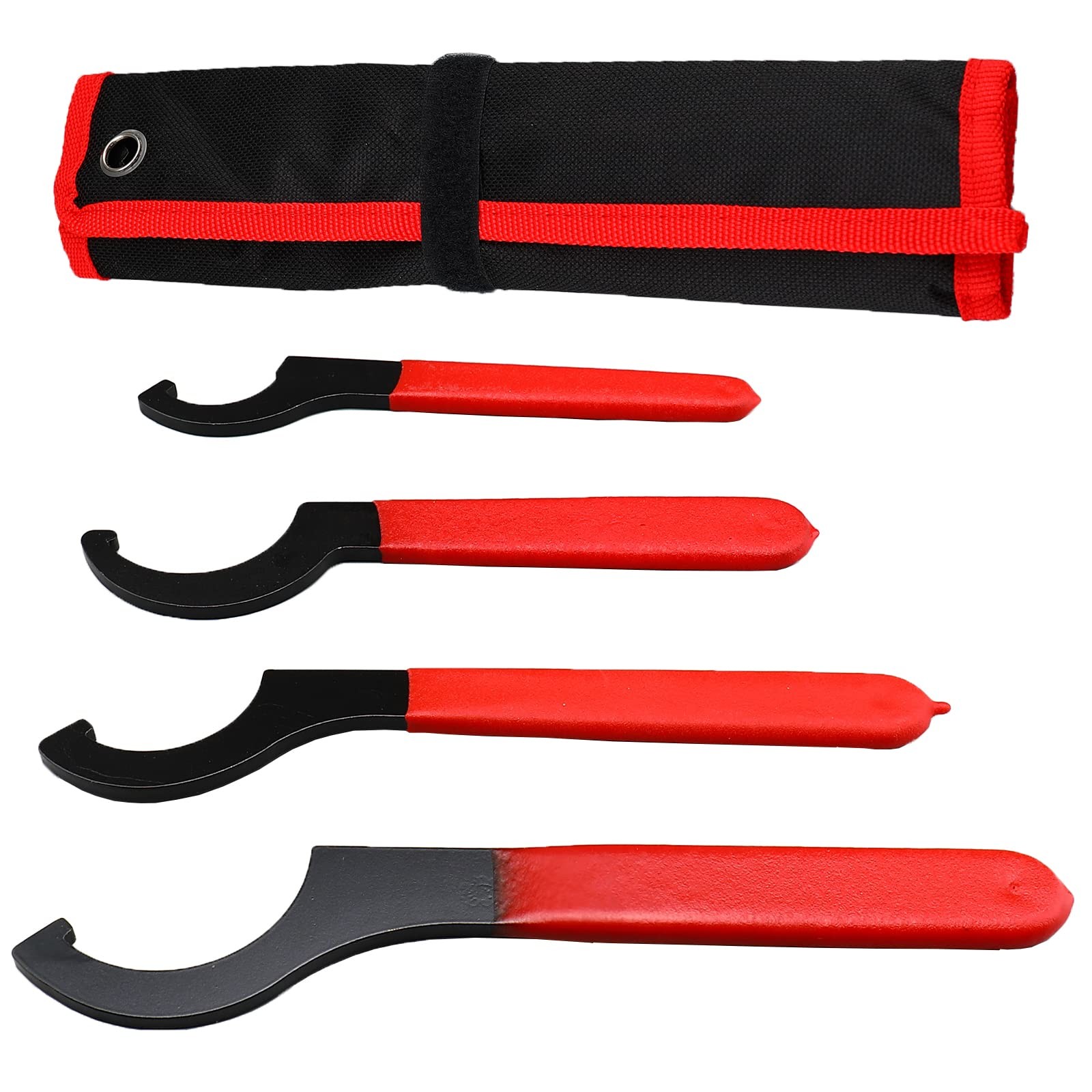 4 pcs Coilover Adjustment Spanner Wrench Heavy Duty Steel C Spanner Set for M