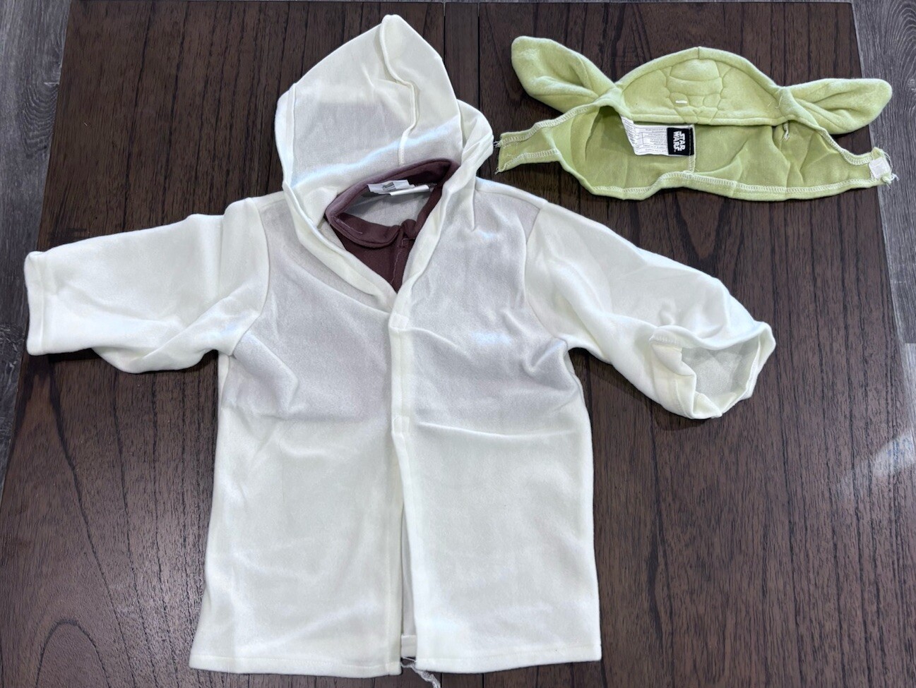 Star Wars Yoda Toddler Halloween Costume Rubies #888077 size 24M Pre-owned Cool