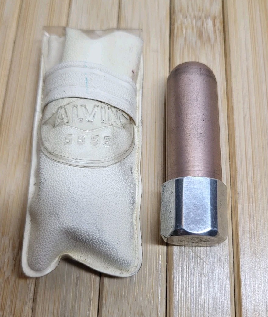 VINTAGE BAKELITE ALVIN 5000 PENCIL SHARPENER LEAD POINTER MADE IN GERMANY