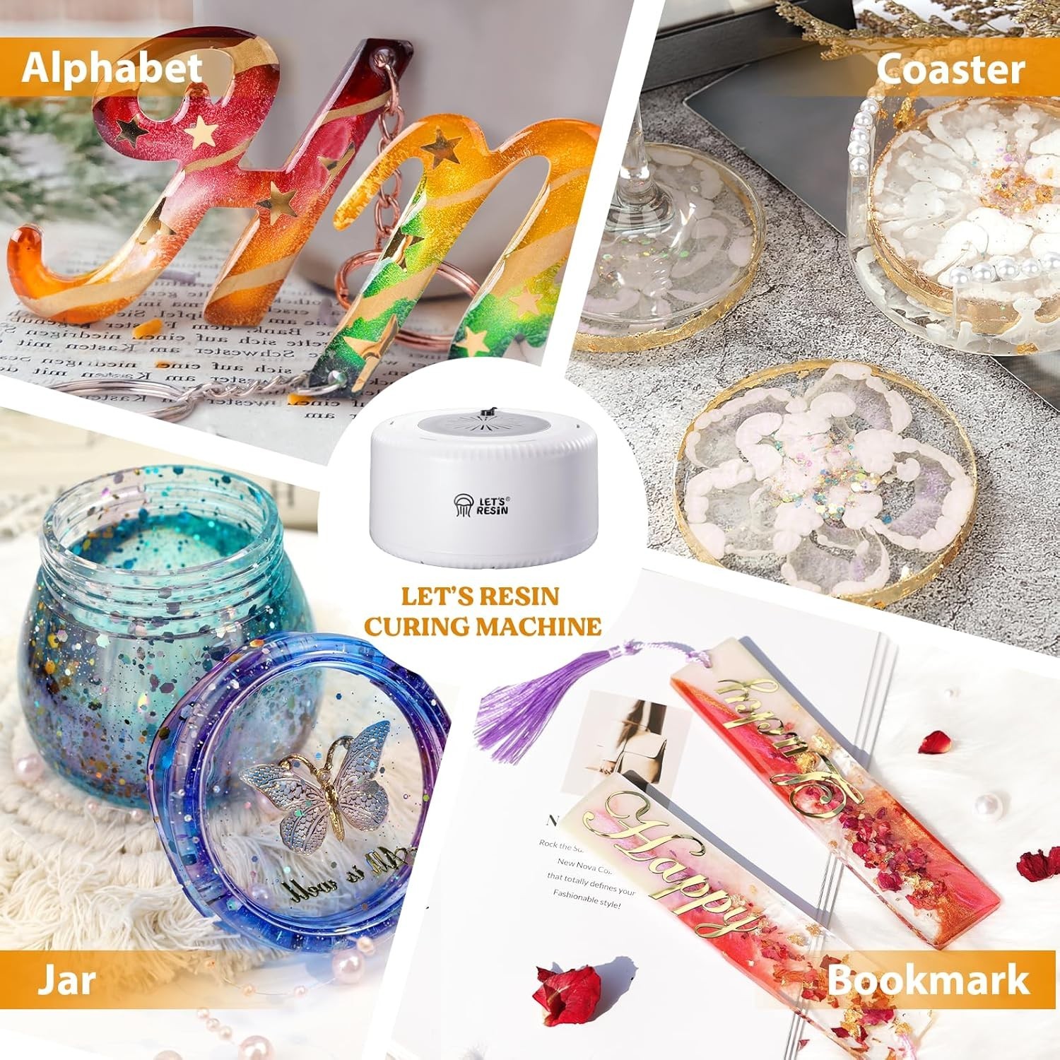 DIY Resin Curing Machine with Large Capacity Tray and Safety Features