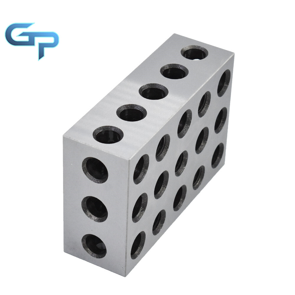 2-4-6 Blocks 23 Holes Matched Pair Machinist 246 Jig Ultra Precision .0002"