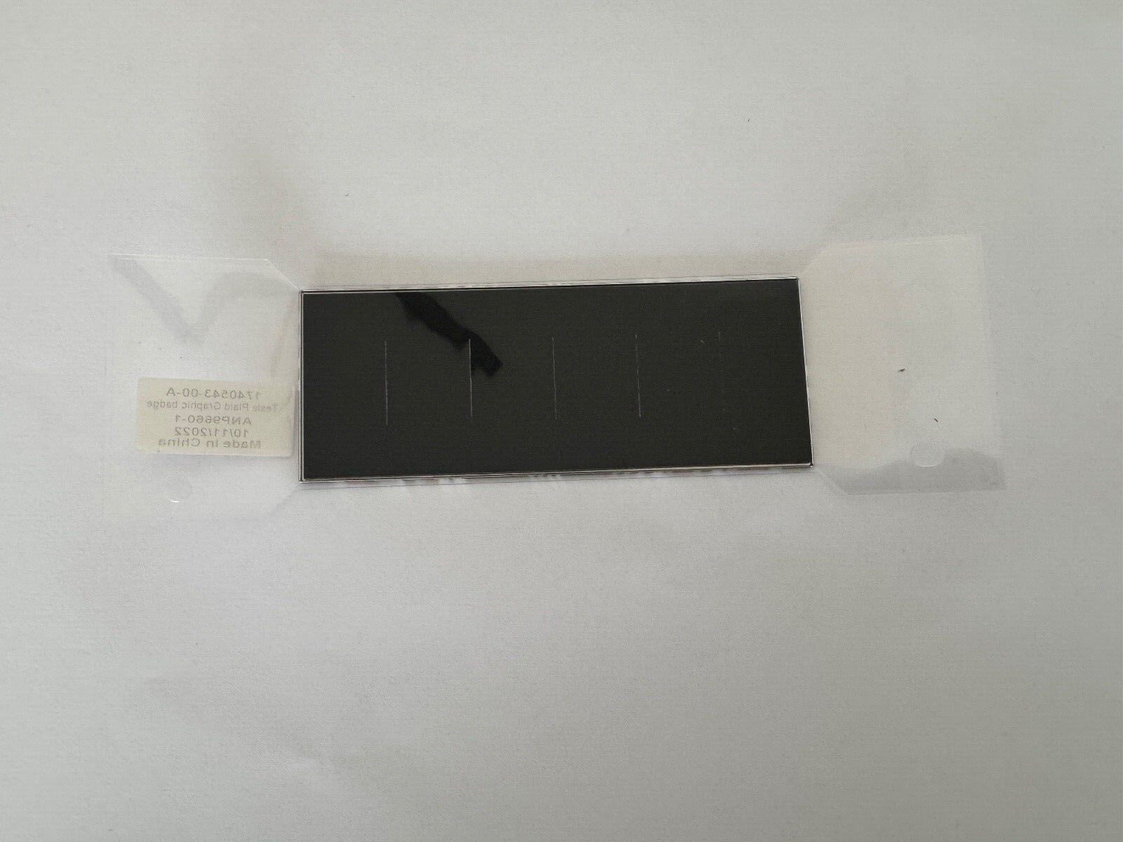 NEW OEM TESLA Model S X Plaid REAR Badge 1740543-00-A