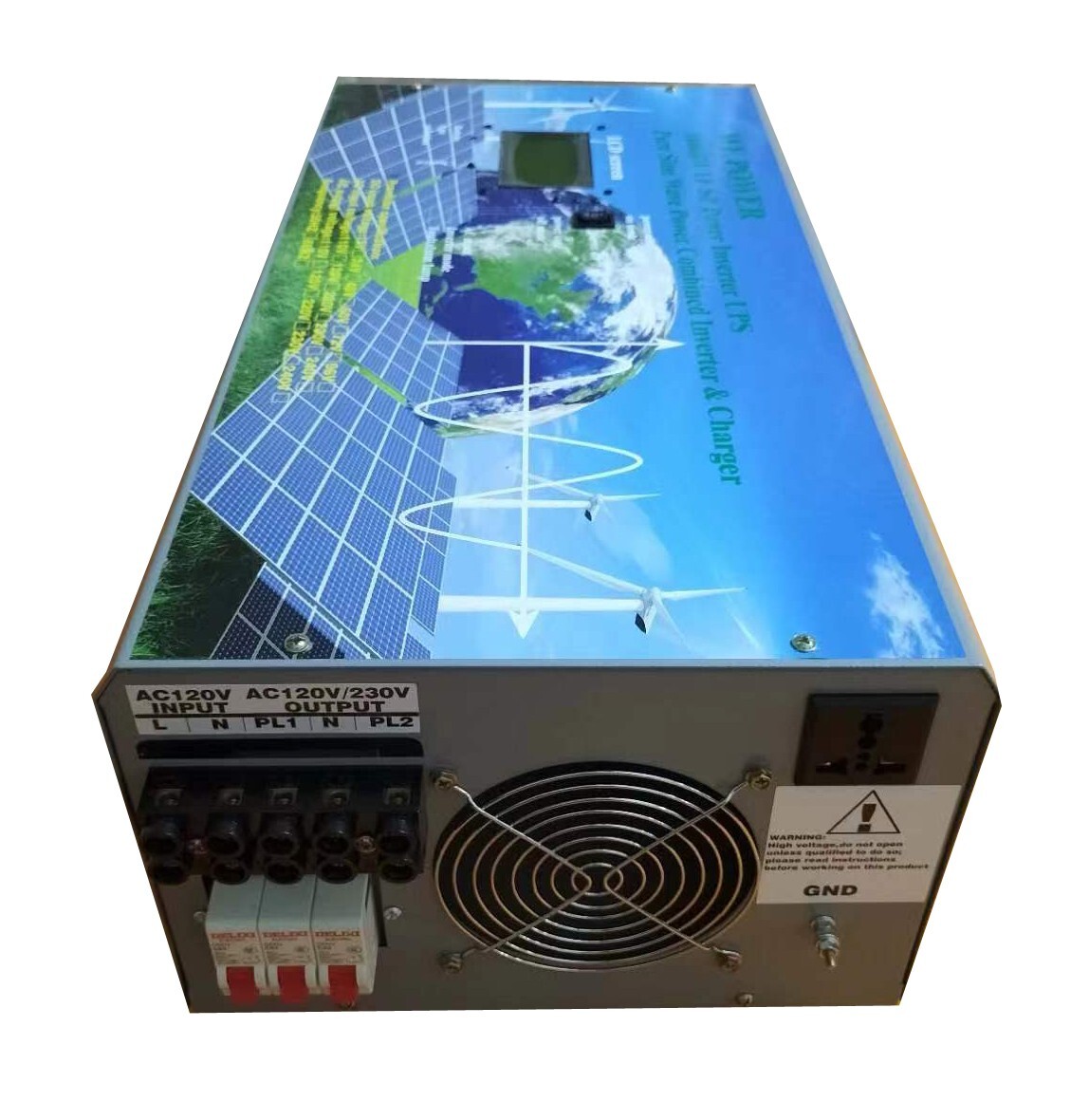 10000W SP Pure Sine Wave Power Inverter 48VDC/110V,220VAC LCD/UPS/ATS/Charger RV