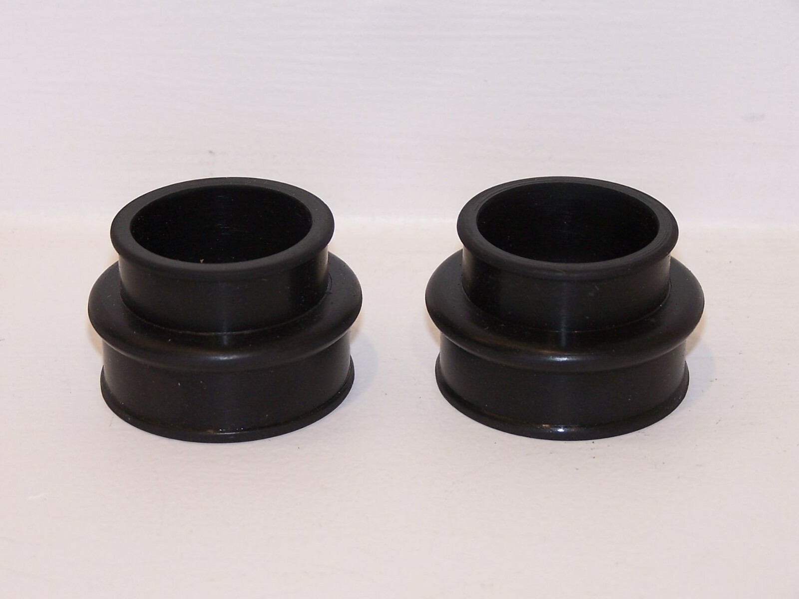 BLACK INTAKE MANIFOLD SLEEVE BOOTS W/ CLAMPS VOLKSWAGEN T1 BUG BEETLE 1971-1974