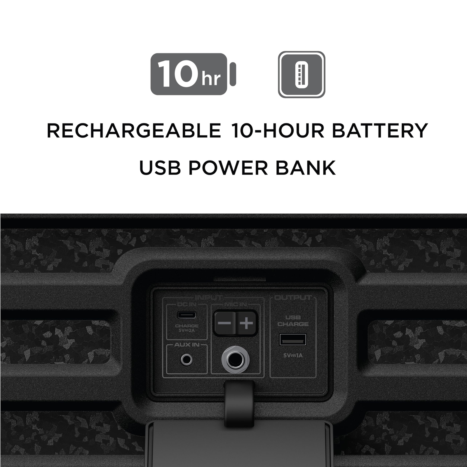 ION Audio Tailgater Tough - Rugged All-Weather Bluetooth Speaker