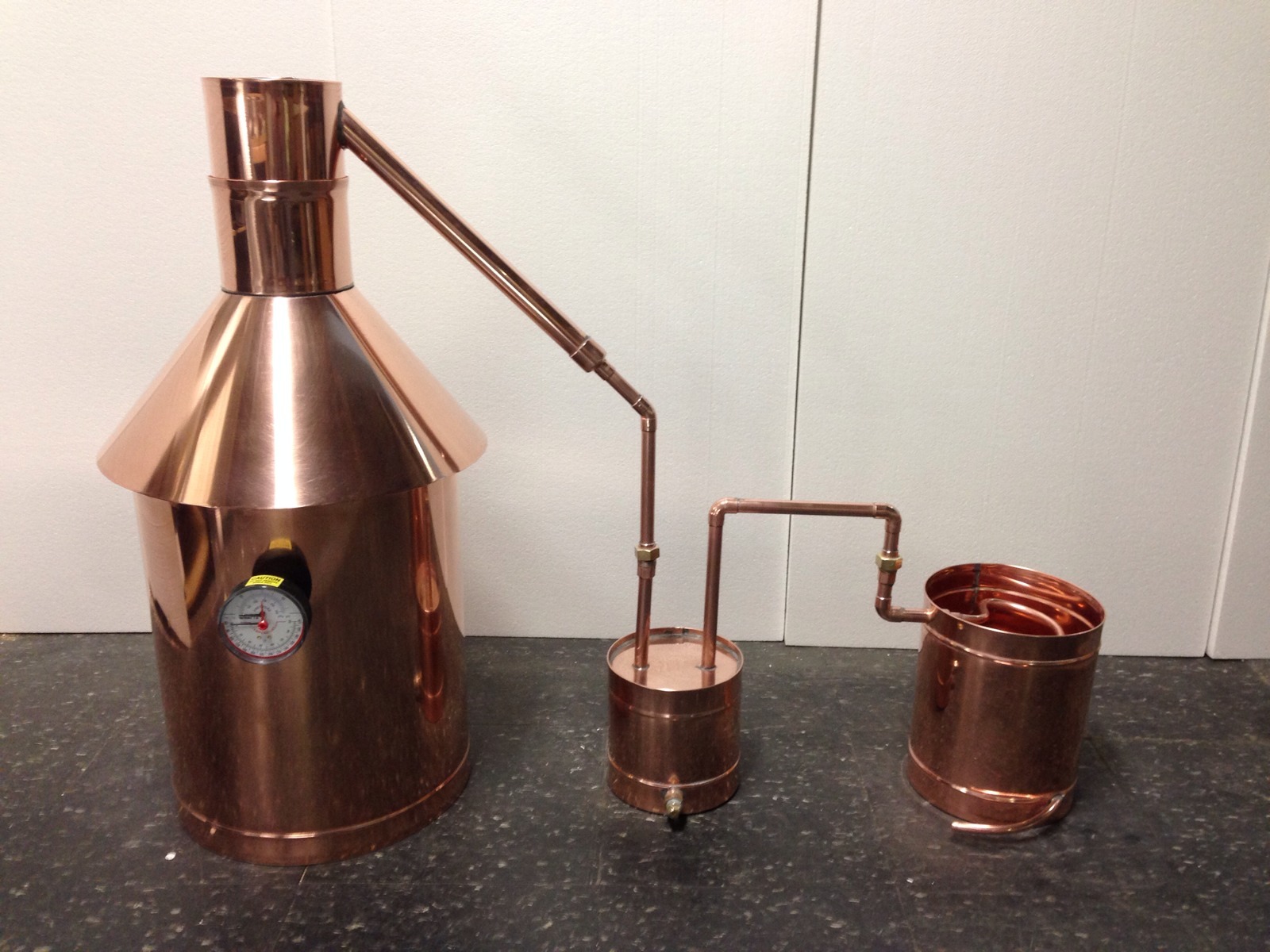 Moonshine Still 10 Gallon - StillZ Heavy Duty Copper Still+Thumper+Worm