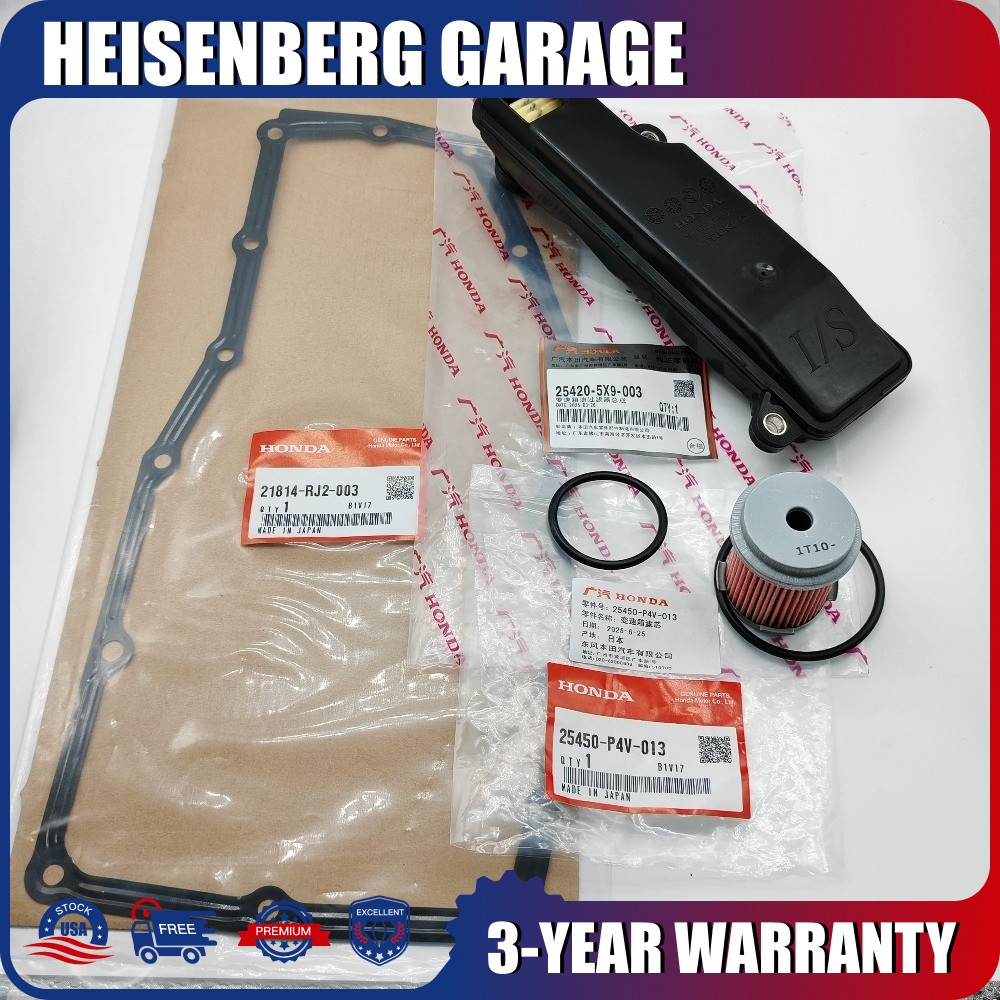 Genuine Black Auto Transmission Filter Kit 25420-5X9-003 For Honda Accord CRV