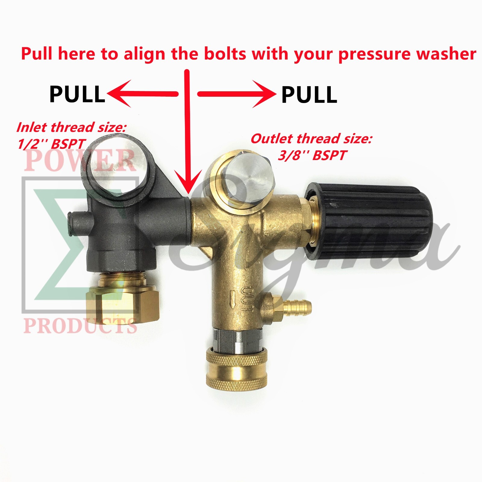 Sigma 1" Shaft 4000PSI High Pressure Washer Pump For Honda GX340 11HP GX390 13HP
