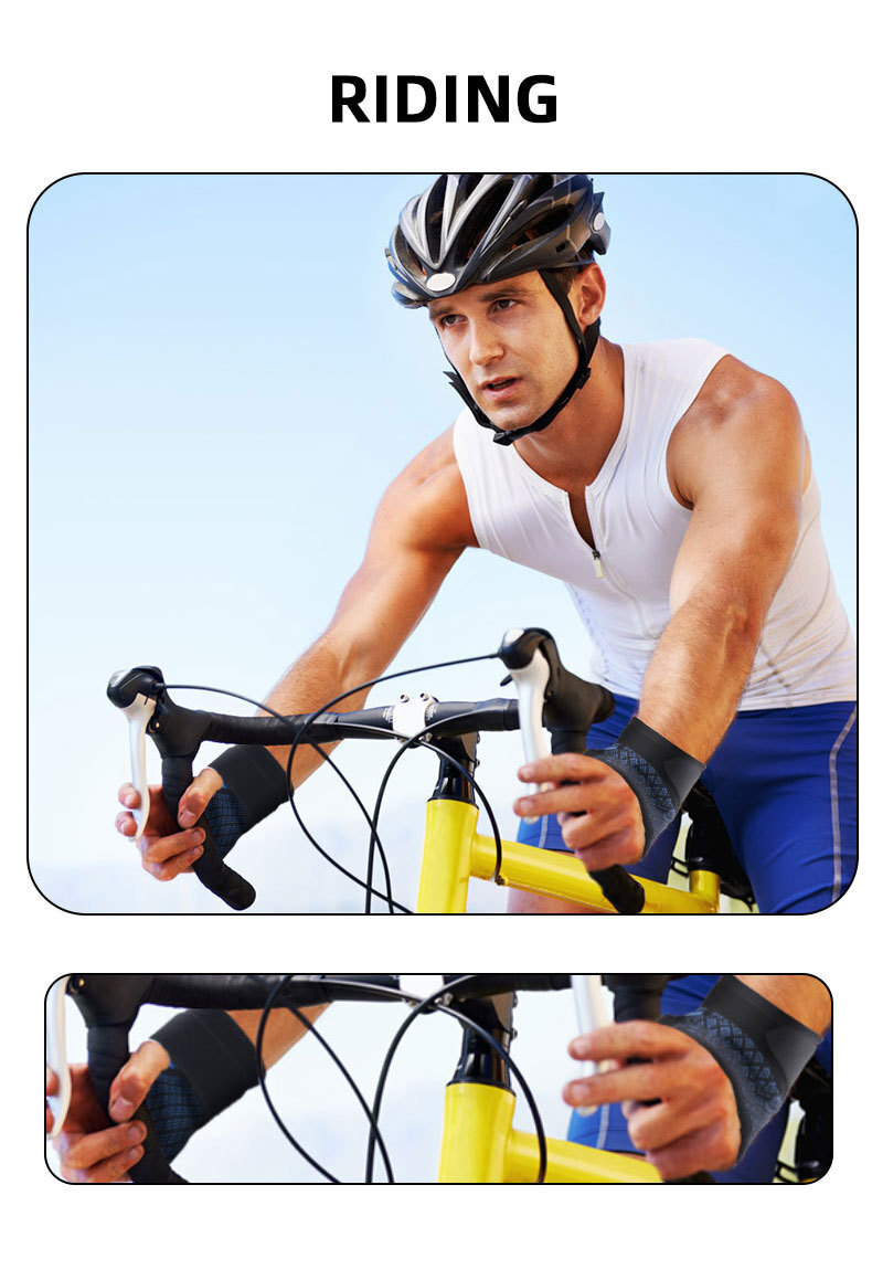 Wrist Hand Support Brace Carpal Tunnel Sprain Arthritis Gym Sports Right / Left