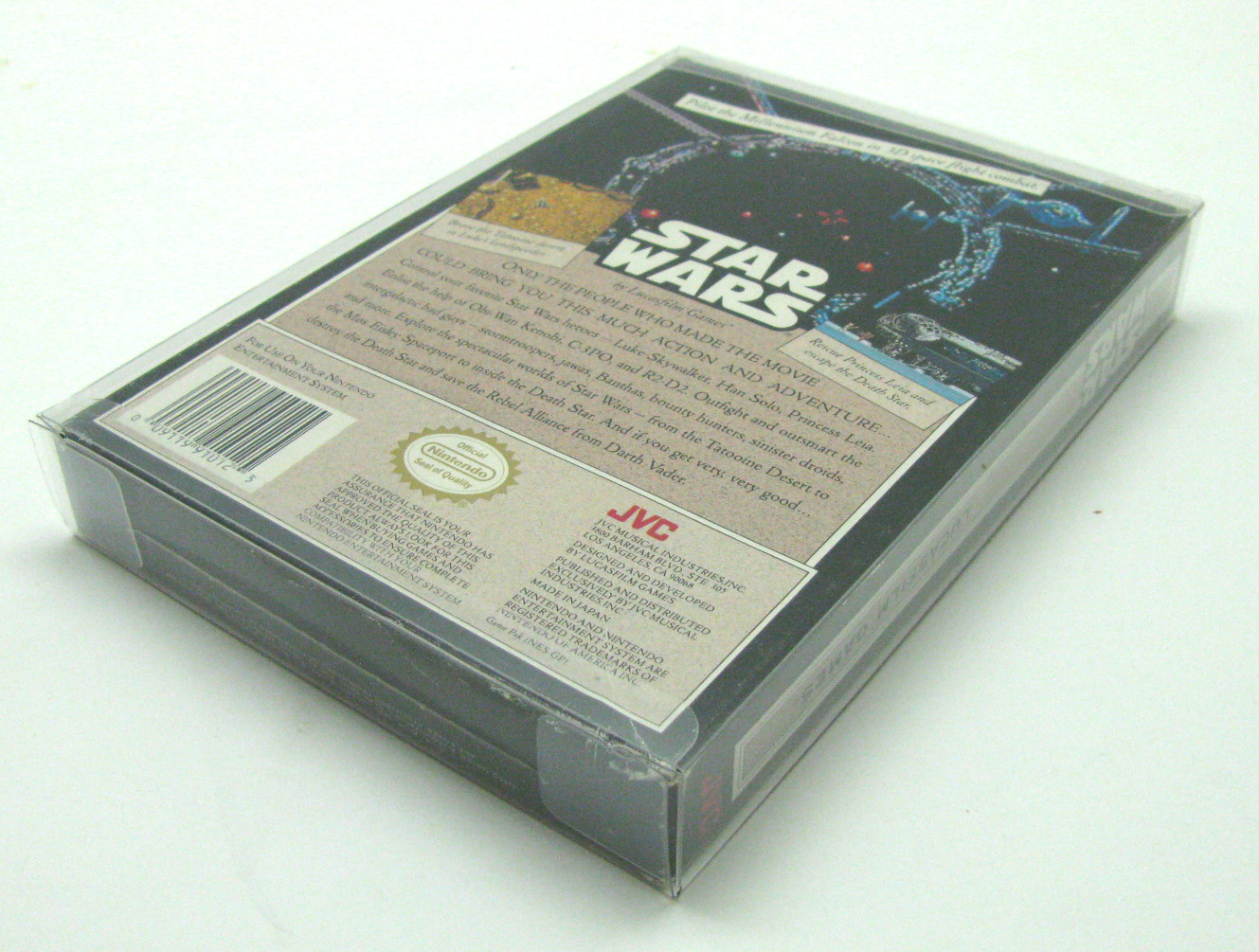 10x NINTENDO NES CIB GAME- CLEAR PLASTIC PROTECTIVE BOX PROTECTOR SLEEVE CASE