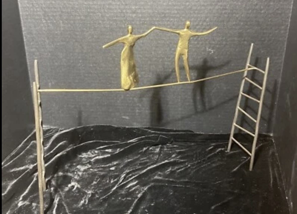 Anna Andreadi Bronze Sculpture Magical Moments Limited Edition Lovers