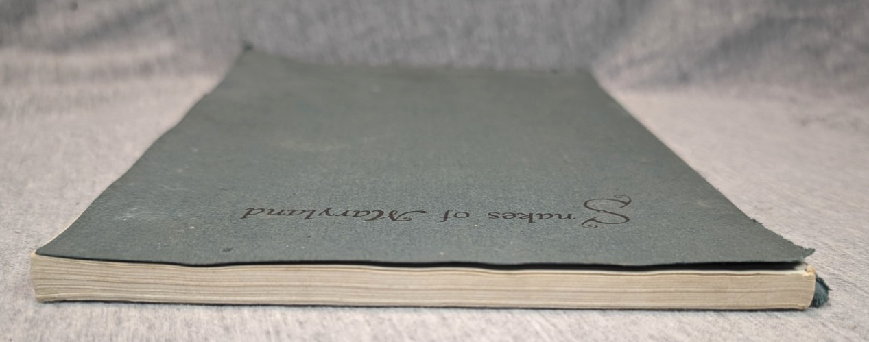 1936 Snakes of Maryland Illustrated Book Howard Kelly Color Plates 1st Edition