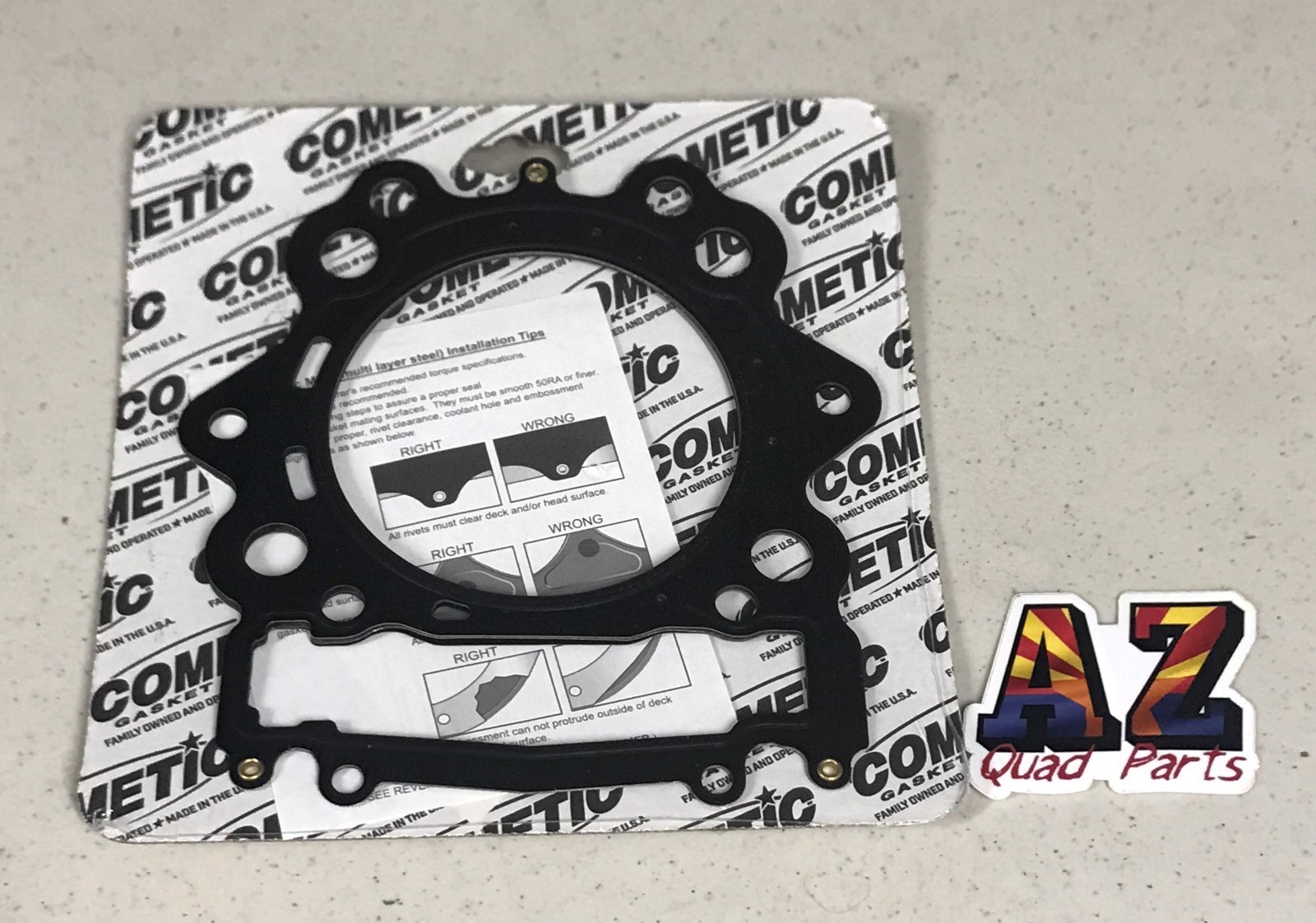 Yamaha Raptor 700 102mm Stock Standard Bore Cometic Top End HEAD Gasket Kit Set