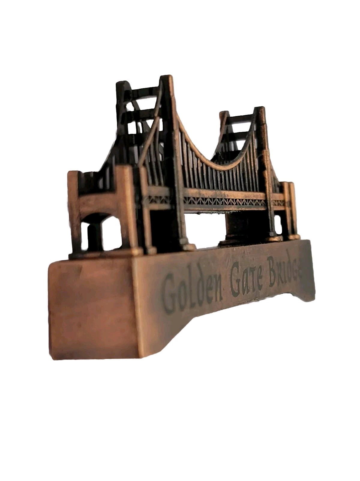 San Francisco Golden Gate Bridge Pencil Sharpener Miniature Die Cast Souvenir