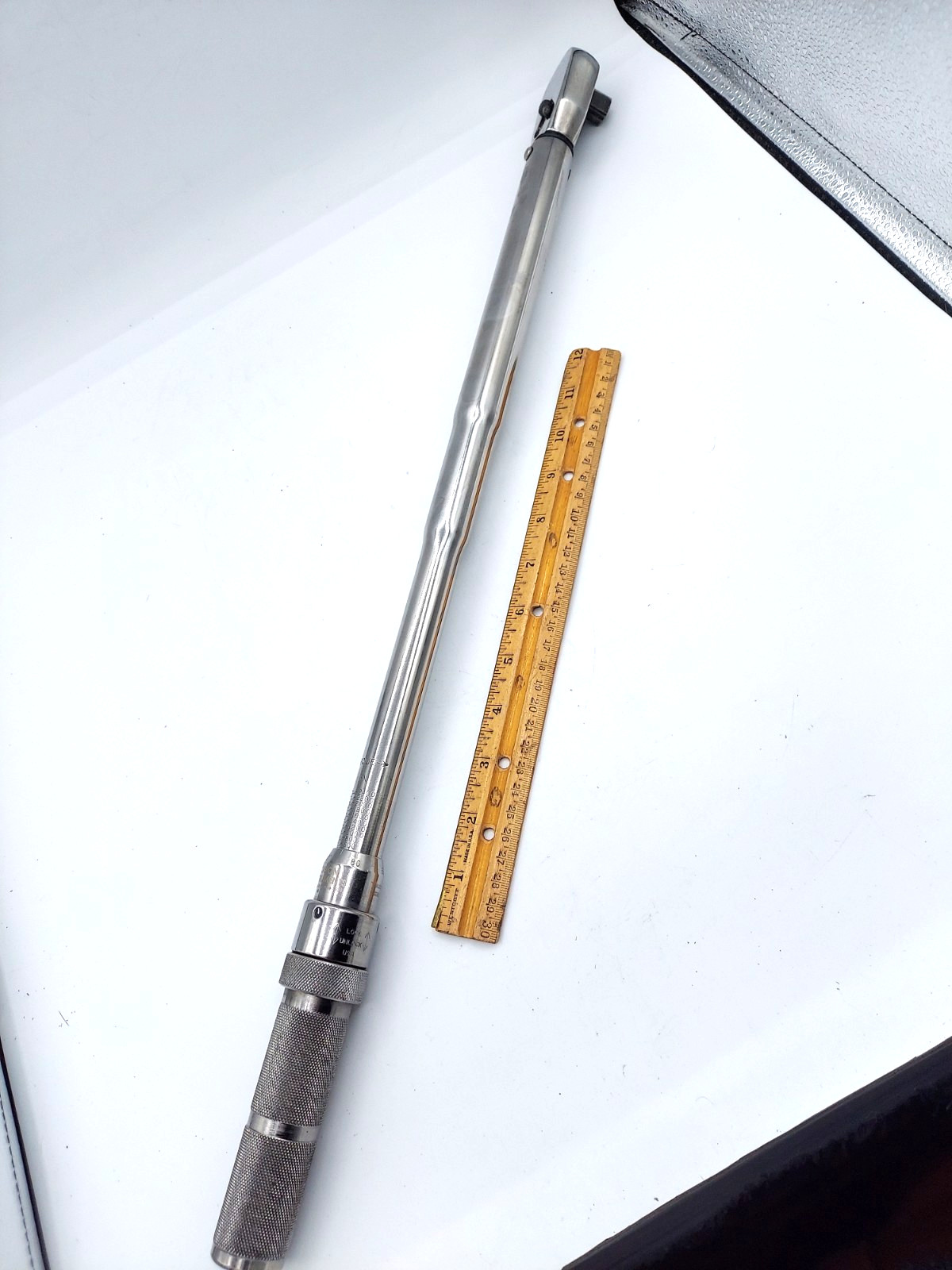 Precision Instruments 1/2” Torque Wrench 24" Long M3R2500H Boeing Surplus CLEAN