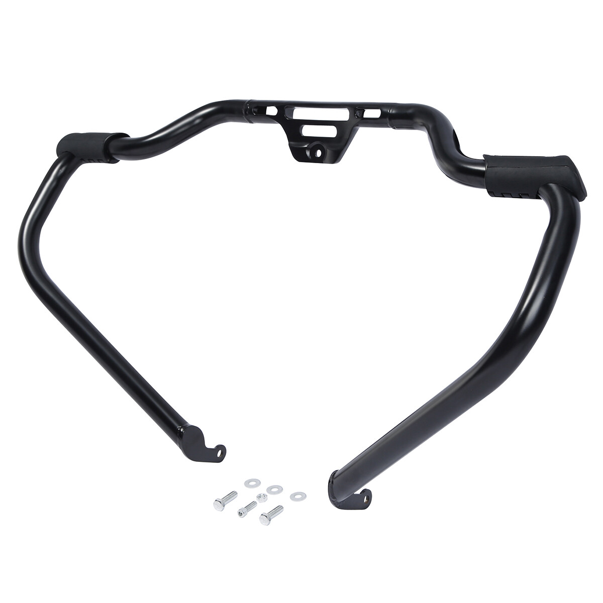 Mustache Highway Engine Guard Crash Bar Fit For Harley Softail 2018-2025 Black