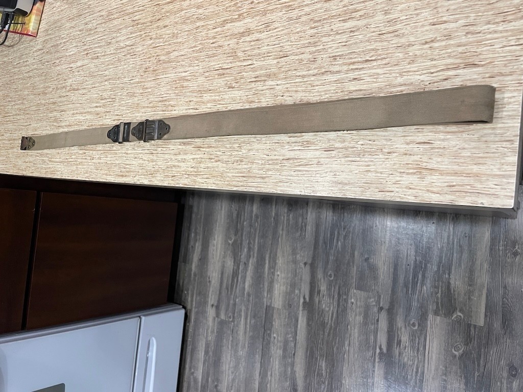 Scarce Original WW1 US Military Kerr NoBuckl P-17 Rifle Sling Brass Eddystone