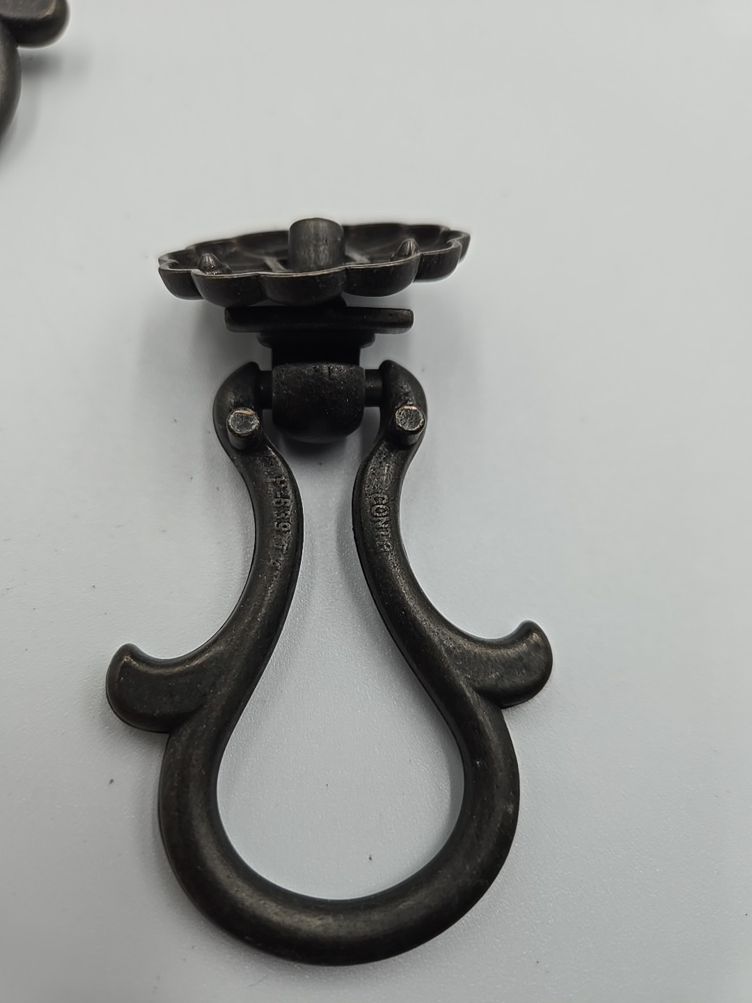 28 French Provincial Antique Drop Ring Drawer Pull Victorian Cabinet Handle