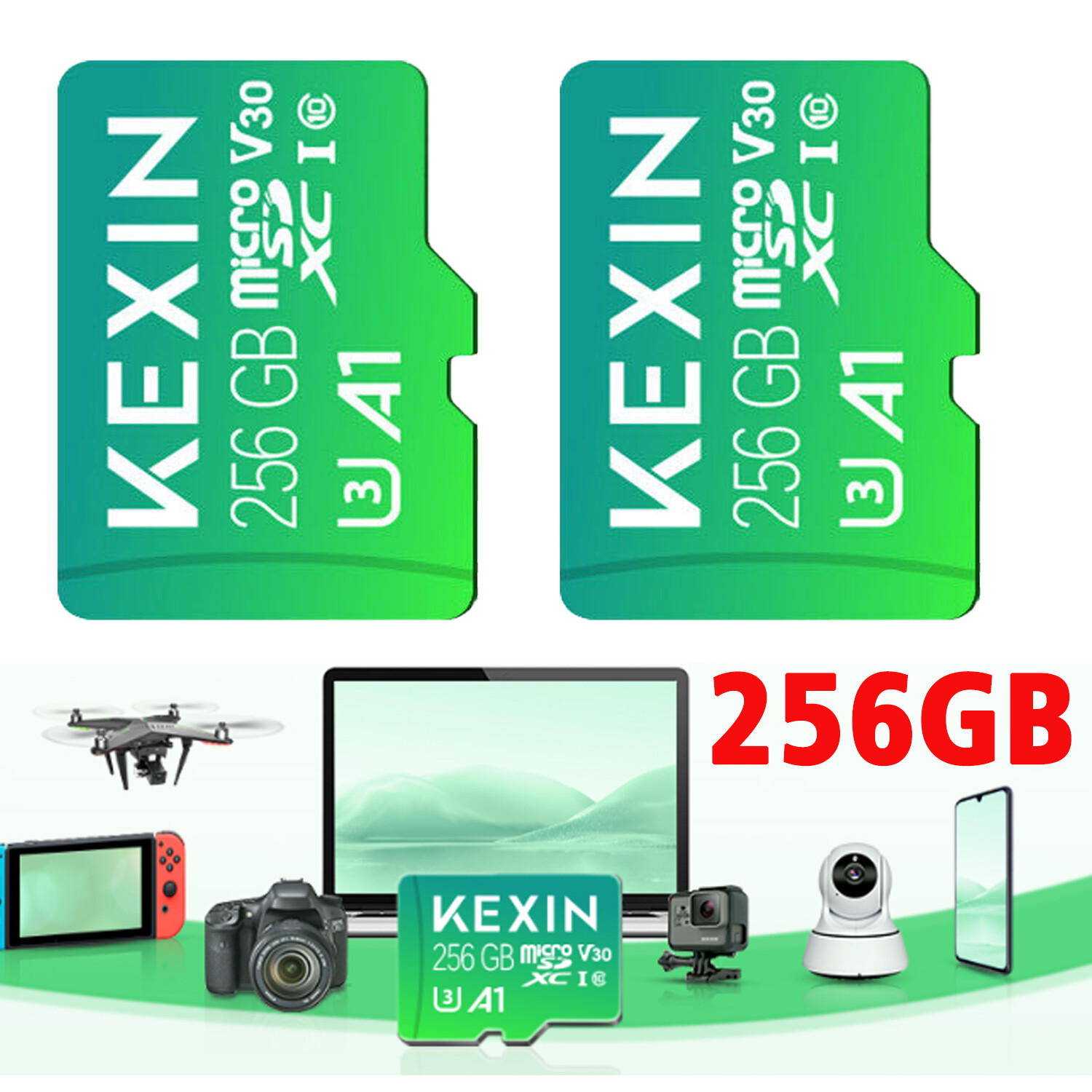32GB 64GB 128GB 256GB Micro SD Card Memory Extreme Ultra Camera Flash Card LOT