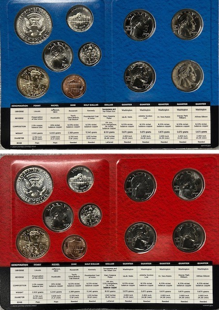 2025 P&D U.S. Mint Uncirculated Complete Coin Set LAST PENNY! MINT SOLD OUT!