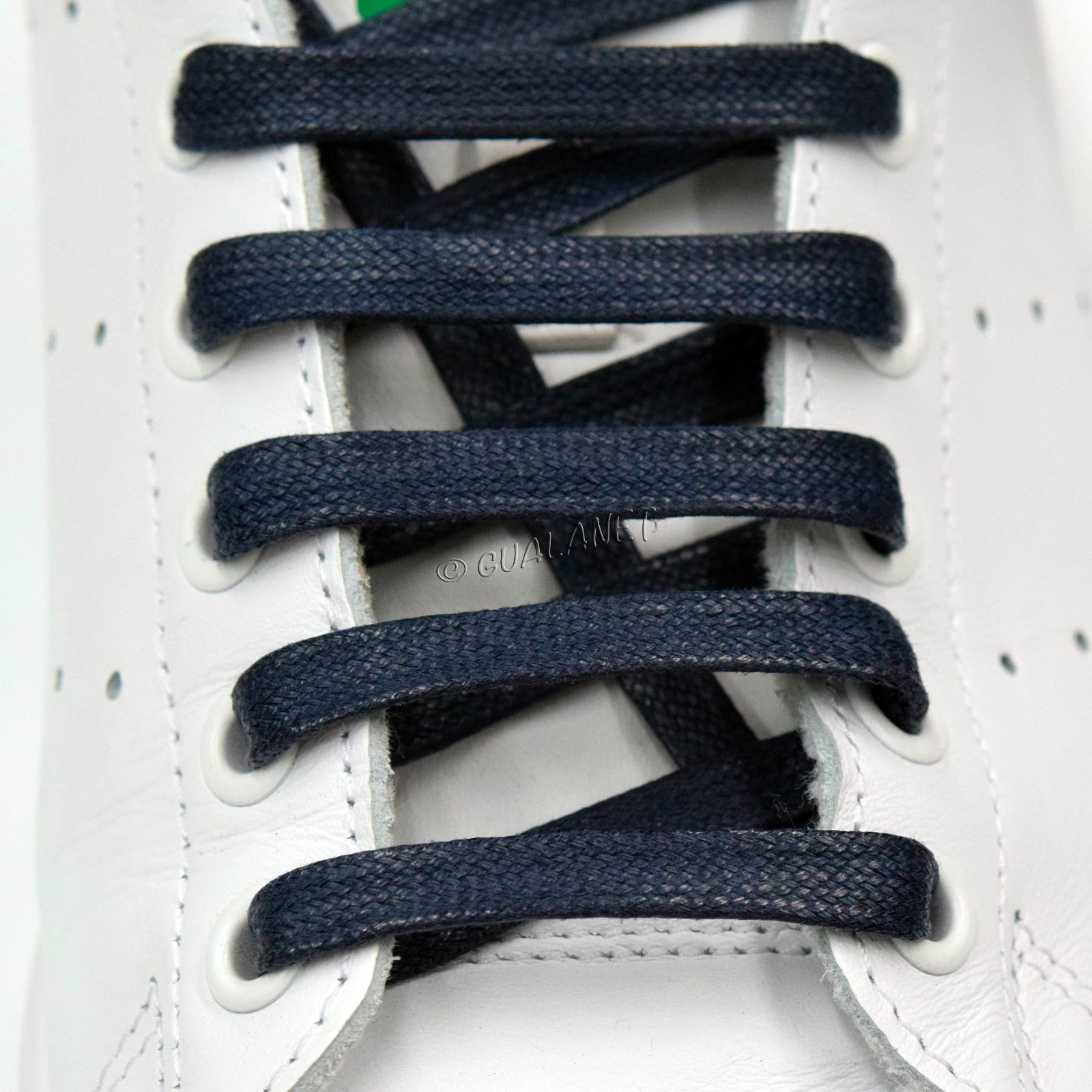 FLAT WAXED Sport Cotton Shoelaces Sneakers Casual Colored Shoe Laces Boot String