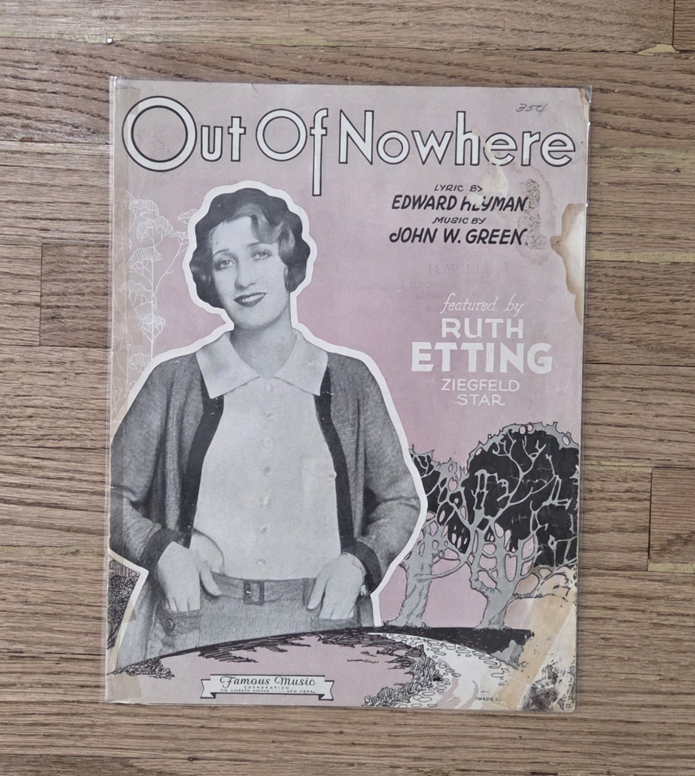 (8) Vintage Music Sheets Lot