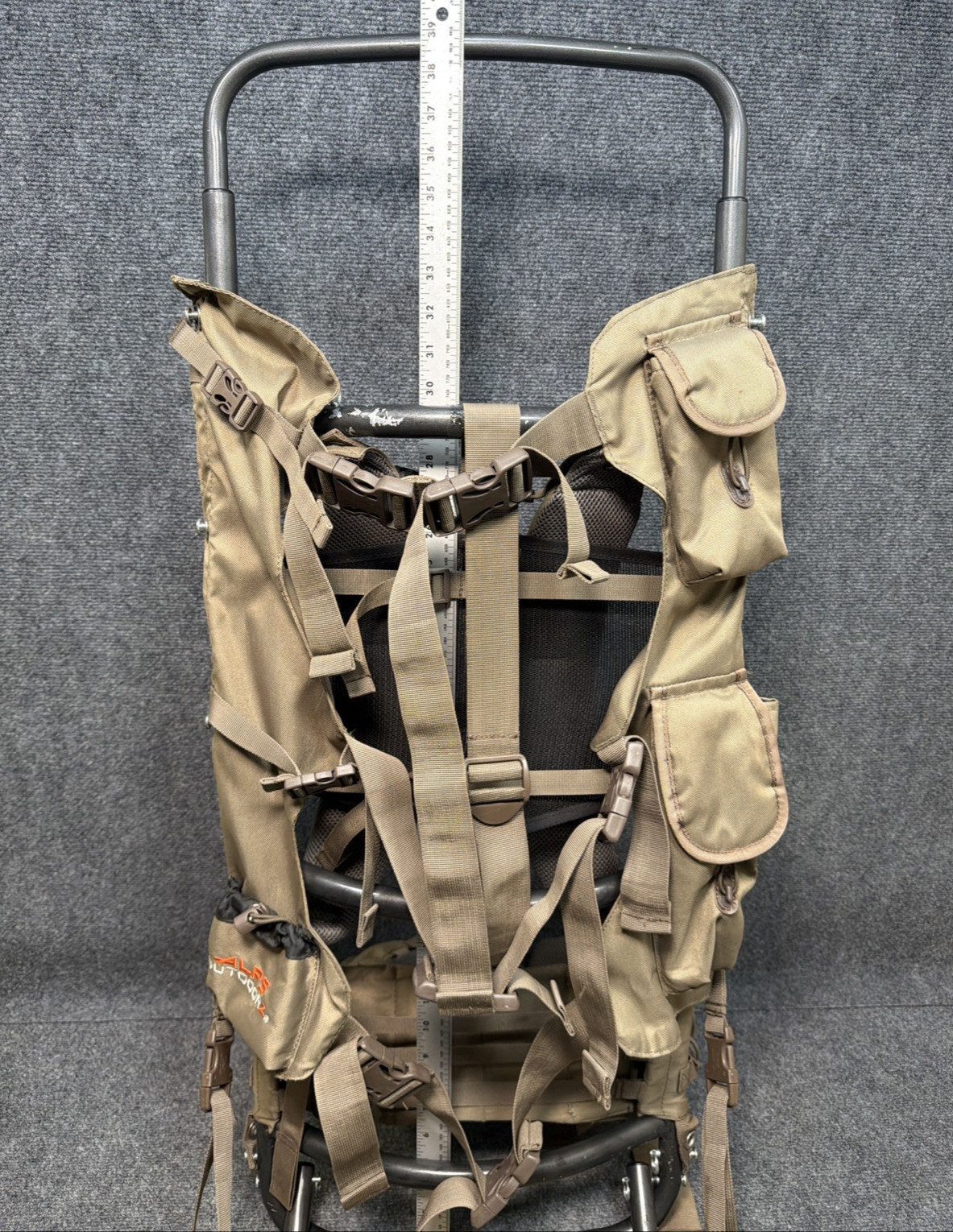 ALPS Outdoorz Commander External Telescopic Frame Hiking Camping Hunting