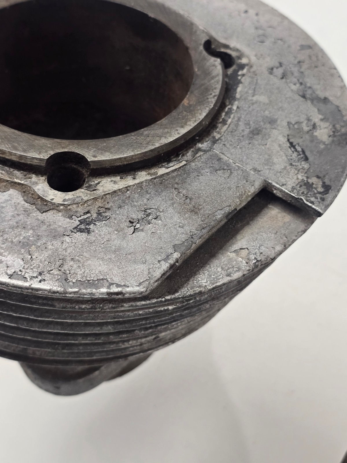 DUCATI SINGLE 250 BEVEL NARROW CASE CYLINDER JUG BARREL W/ PISTON DM250 DIANA