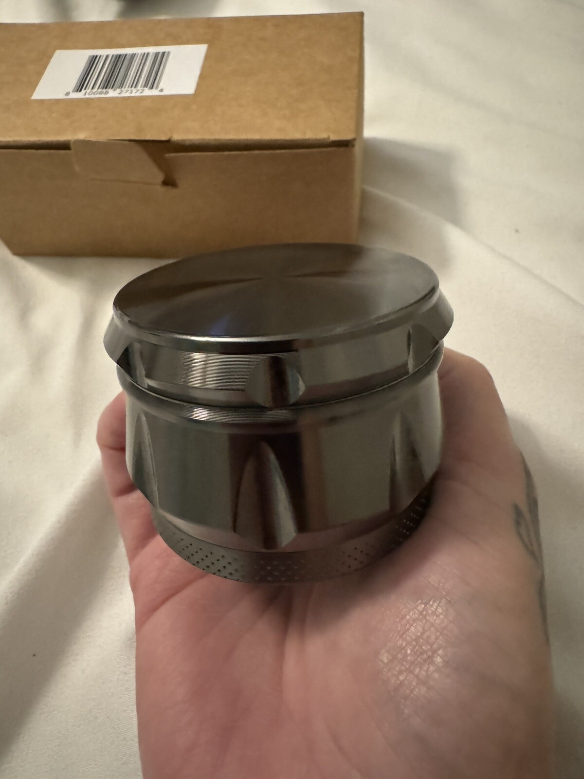 Layer 2 inches Medium Metal Herb & Spice Tobacco Grinder ***2 PACK***