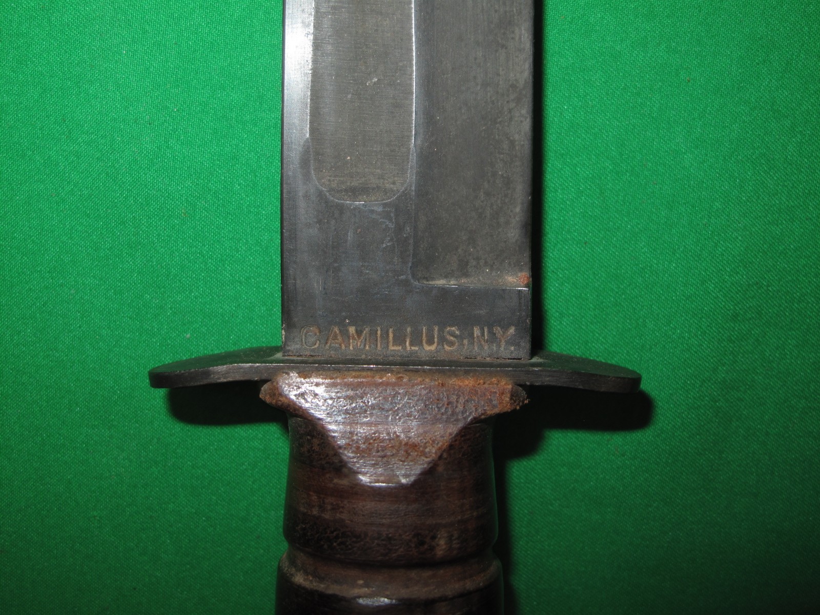 RARE US MARK 2 CAMILLUS KNIFE 1st VARIATION SCREW POMMEL
