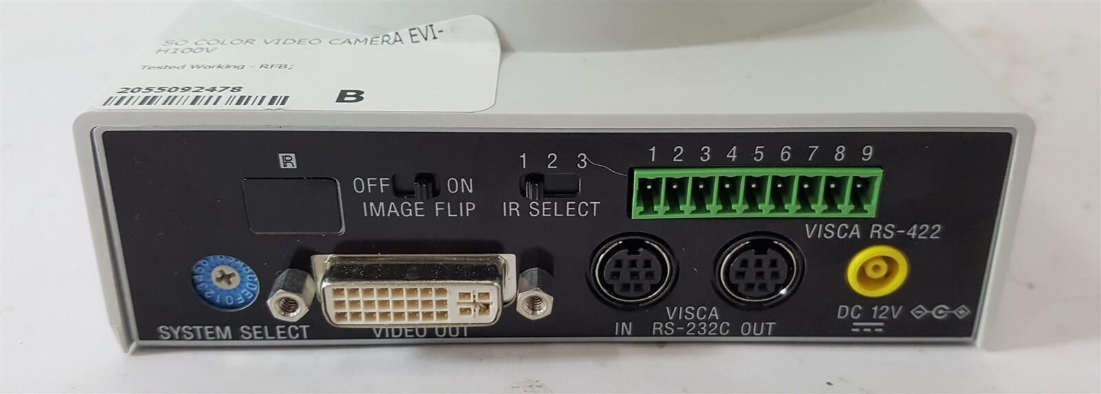 Sony EVI-H100V HD PTZ HD Color Video Security Camera