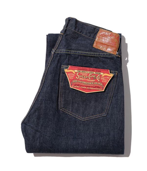 SUGAR CANE 14.25oz DENIM 1947 MODEL REGULAR STRAIGHT STANDARD SC41947 JAPAN new