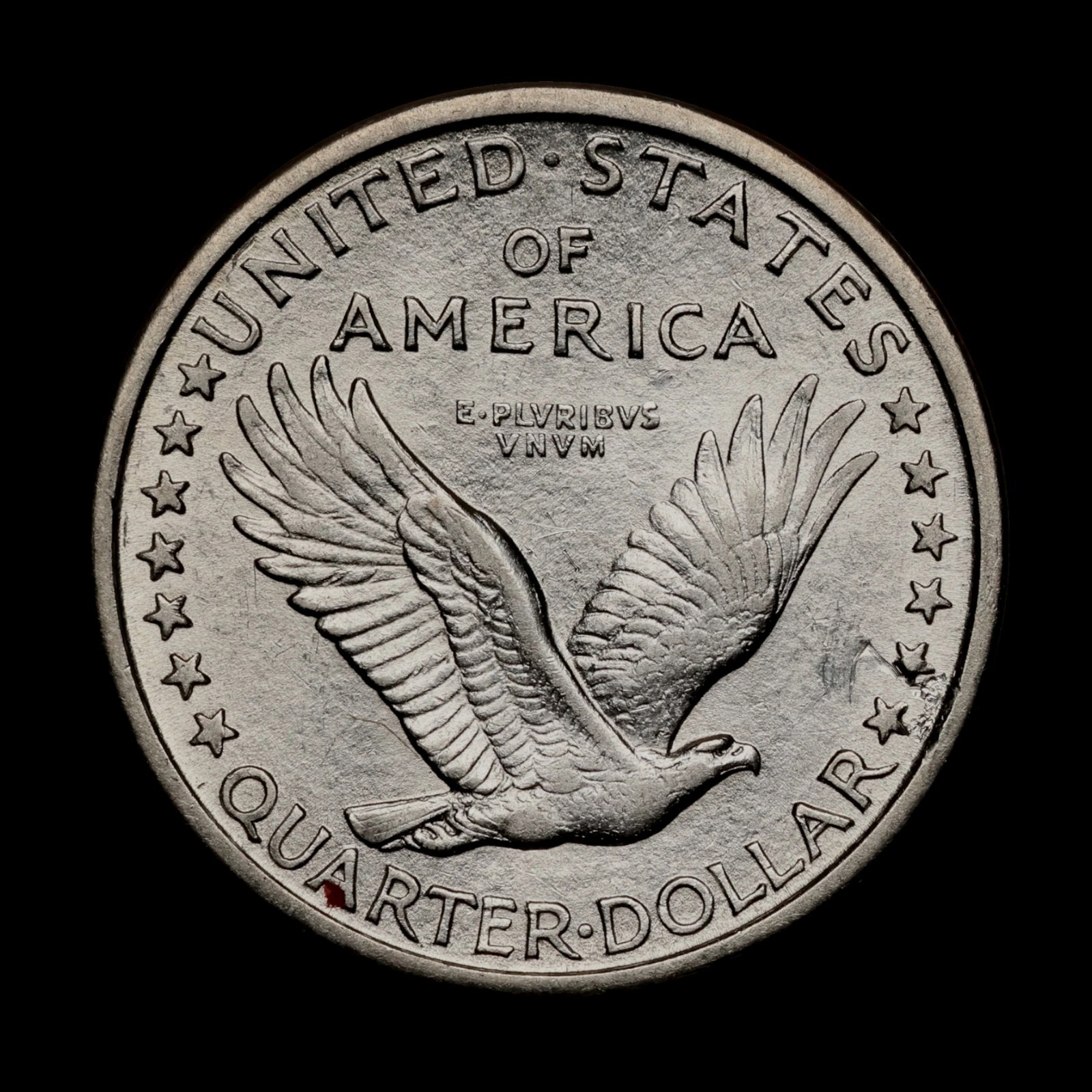 1917-D Type 1 Standing Liberty Quarter Denver US Mint American Coin - Excellent