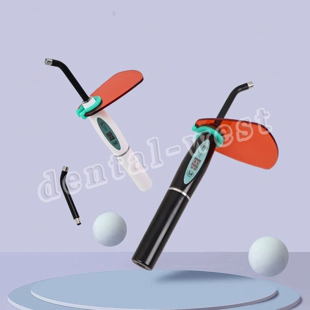 Dental Wireless Cordless LED Cure Curing Light Lamp 2000mw 5W Tool Resin Cure-US
