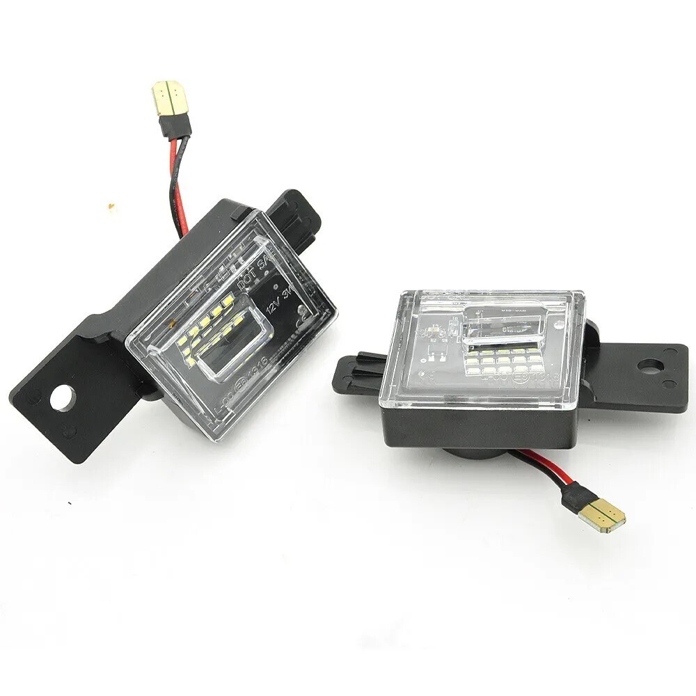 2 PCS LED License Plate Light For Chevy Silverado GMC Sierra Canyon 6000K White