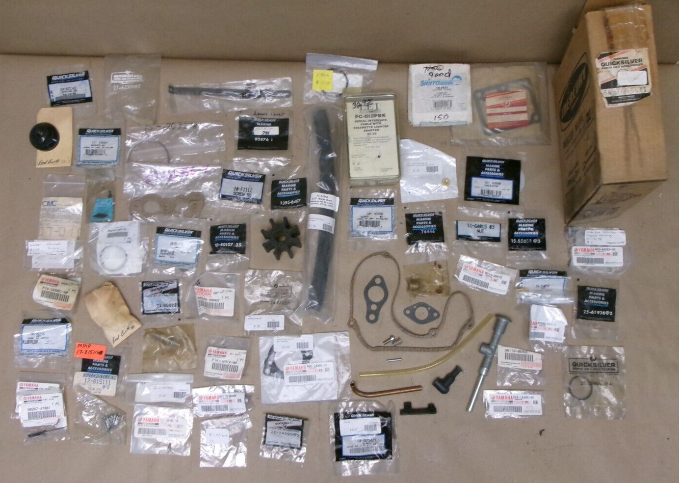 Mostly New Assorted Outboard and Sterndrive Parts (various brands)