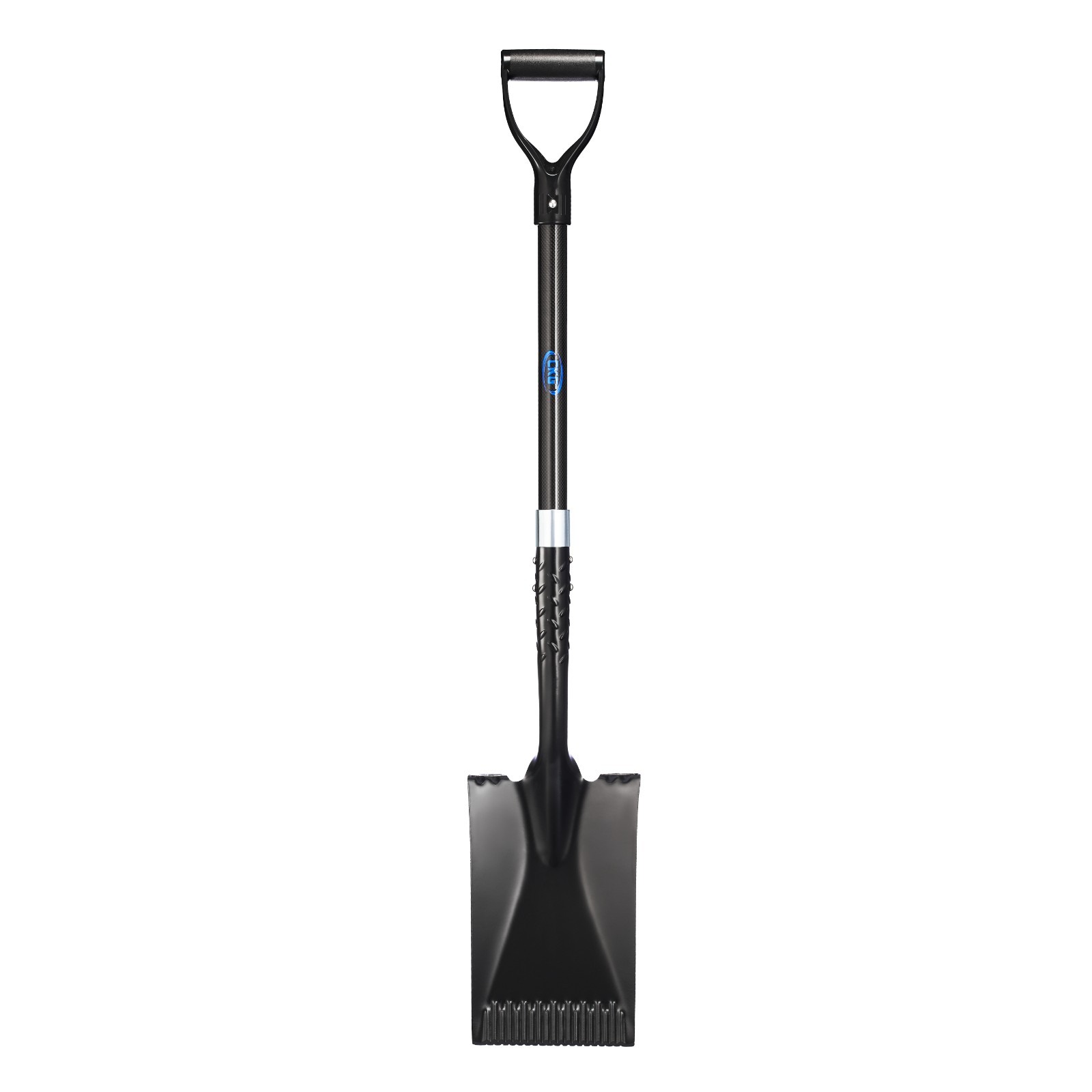 CKG Flat Shovel for Gardening with Carbon Fiber Handle, Heavy Duty Shovel 43inch